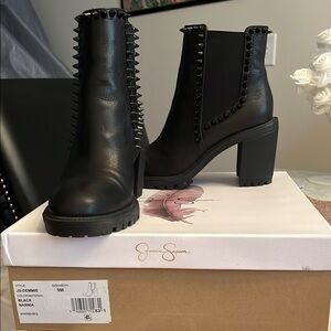 Jessica Simpson Black Ankle Boots